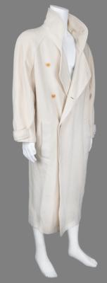 Lot #8033 Prince's Screen-Worn Long White Cashmere Coat from Under the Cherry Moon - Image 3