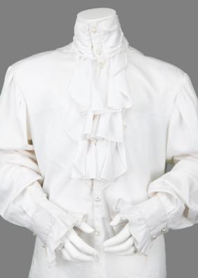 Lot #8001 Prince's Stage-Worn White Ruffled Shirt from the 12th Annual American Music Awards - Image 2