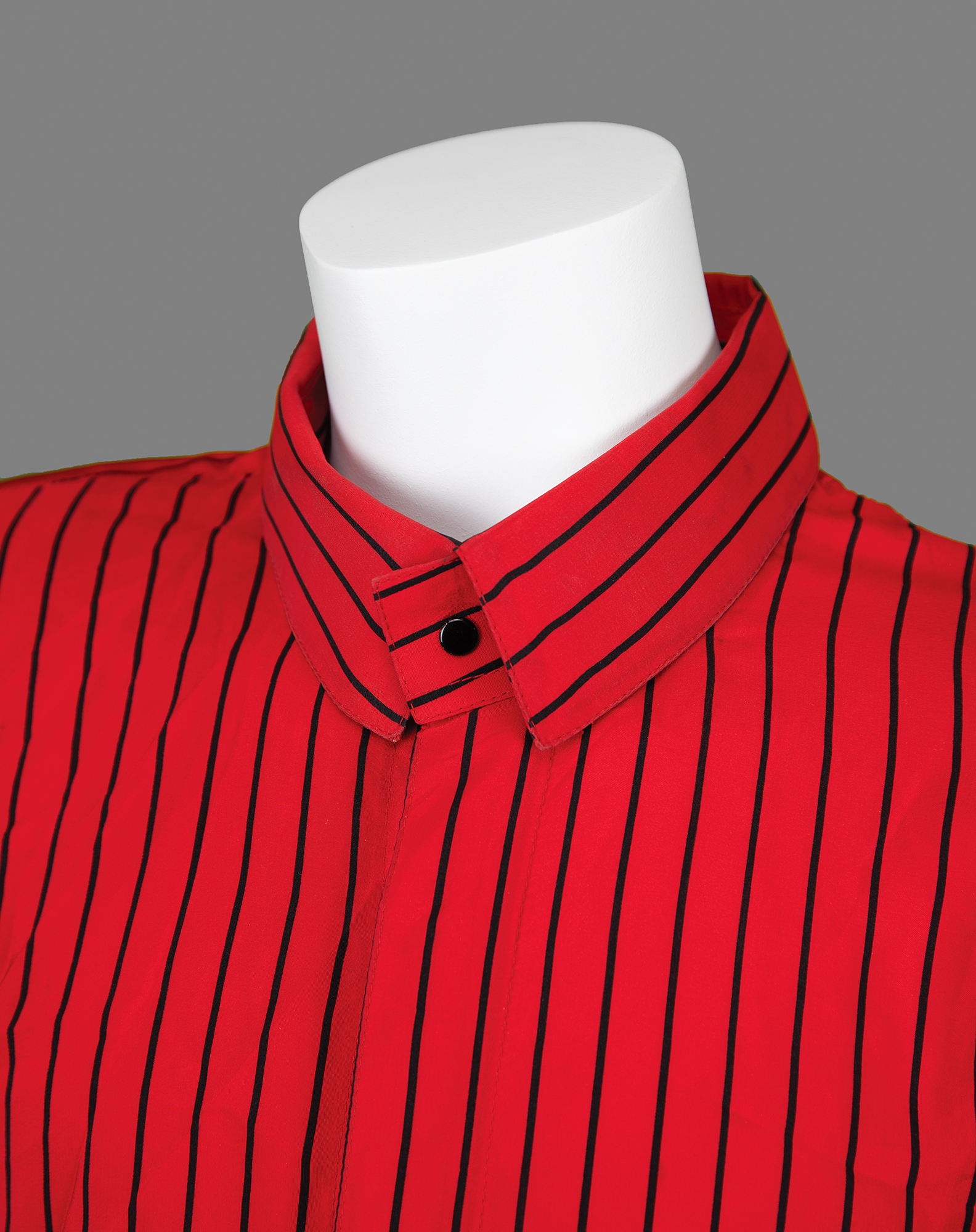 Prince's Custom-Made Red Striped Shirt with 