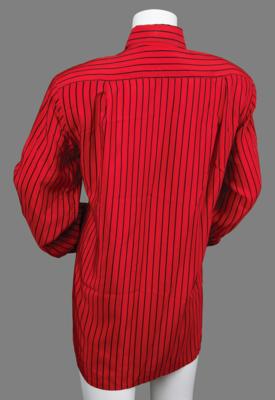 Lot #8083 Prince's Custom-Made Red Striped Shirt with "Sexy" Cufflink - Image 5