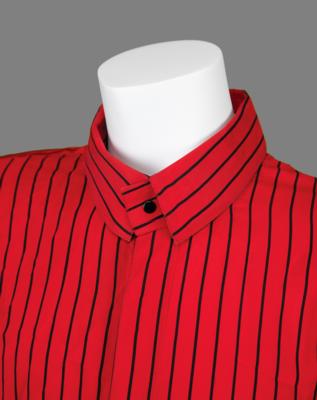 Lot #8083 Prince's Custom-Made Red Striped Shirt with "Sexy" Cufflink - Image 6