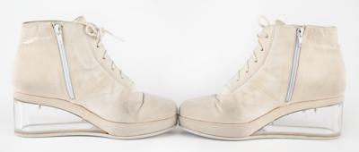 Lot #8198 Prince's Stage-Worn Custom-Made Light-Up Wedge Shoes (Fully Functional) - Image 3