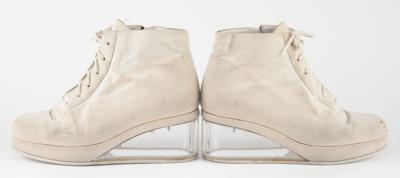 Lot #8198 Prince's Stage-Worn Custom-Made Light-Up Wedge Shoes (Fully Functional) - Image 4