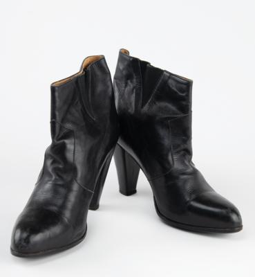 Lot #8120 Prince's Stage-Worn High-Heeled Black Boots by T.O. Dey - Image 3