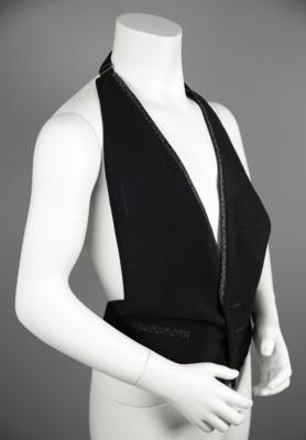 Lot #8039 Prince's Stage-Worn Black Vest from the Parade Tour - Image 3