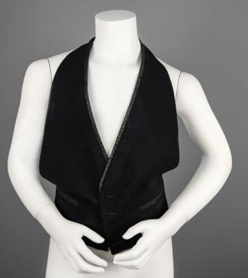 Lot #8039 Prince's Stage-Worn Black Vest from the Parade Tour - Image 4