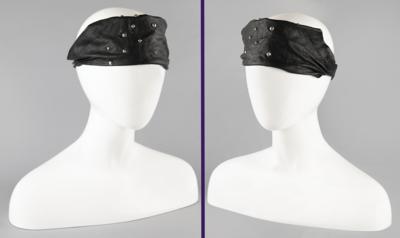 Lot #8015 Prince's Screen- and Stage-Worn 'Purple Rain' Leather Mask - Image 2