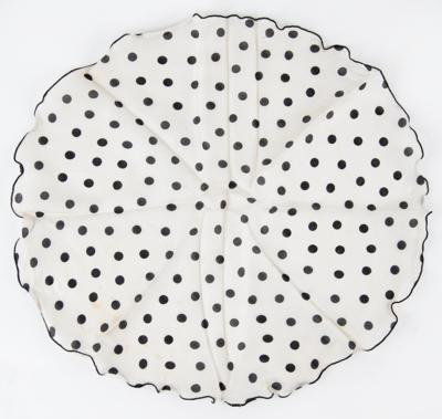 Lot #8072 Prince's White-and-Black Polka Dot Scarf - Image 2