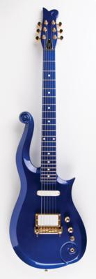 Lot #8149 Prince-Played Blue Schecter 'Cloud'