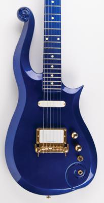 Lot #8149 Prince-Played Blue Schecter 'Cloud' Guitar from NPG Music Club - Image 3