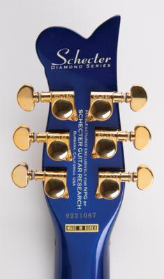 Lot #8149 Prince-Played Blue Schecter 'Cloud' Guitar from NPG Music Club - Image 4