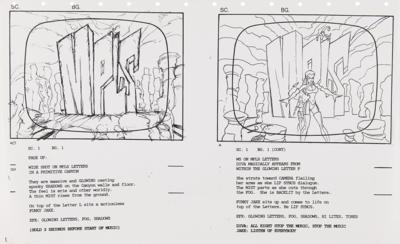 Lot #8165 Prince MPLS Animated Music Video Complete Story Board - Image 4