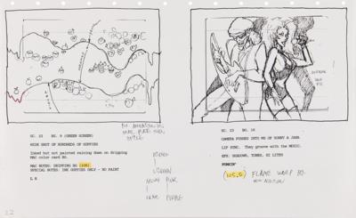 Lot #8165 Prince MPLS Animated Music Video Complete Story Board - Image 6
