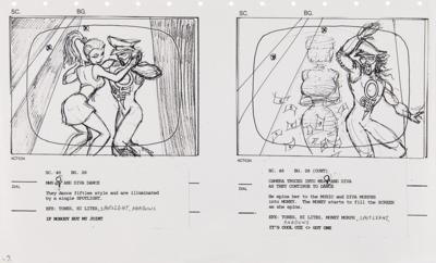 Lot #8165 Prince MPLS Animated Music Video Complete Story Board - Image 8