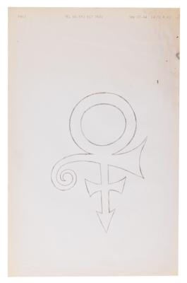 Lot #8166 Prince MPLS Animated Music Video (4) Original Faxes with Concepts - Image 3