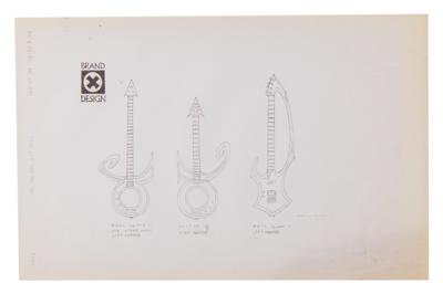 Lot #8166 Prince MPLS Animated Music Video (4) Original Faxes with Concepts - Image 4