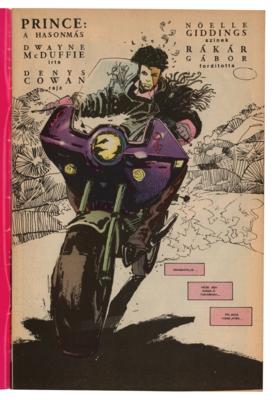 Lot #8138 Prince 'Prince: Alter Ego' Hungarian Comic Book - Image 2