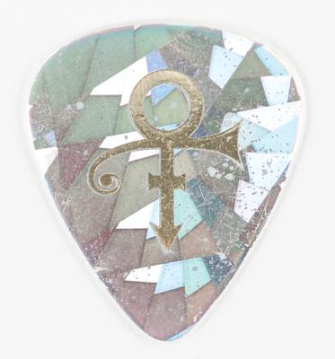 Lot #8180 Prince's Stage-Used Holographic 'Love