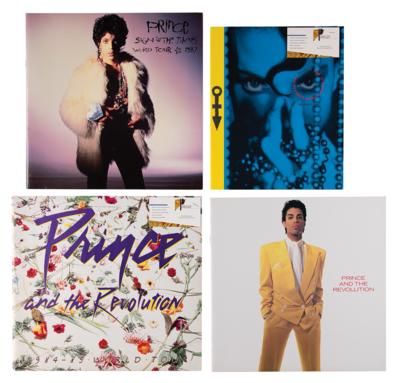Lot #8020 Prince (4) World Tour Books