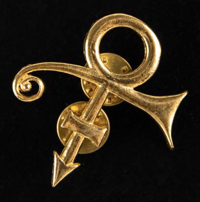 Lot #8160 Prince 1992 Love Symbol Pin (Wardrobe