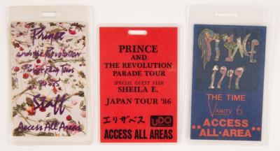 Lot #8021 Prince (3) Backstage Tour Passes