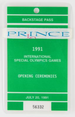 Lot #8074 Prince (2) 'Lovesexy Tour' Backstage Passes - Image 2