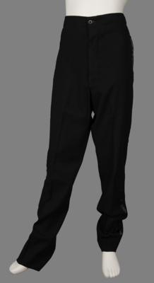 Lot #8037 Prince's Stage-Worn Black Tuxedo Trousers from the Parade Tour - Image 3