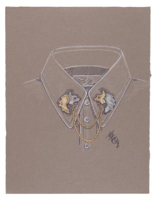 Lot #8148 Prince (5) Original Jewelry Concept Drawing Moodboards by Liz Bucheit - Image 2