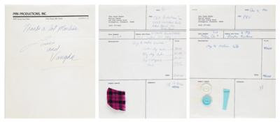 Lot #8024 Prince Collection of (350+) Dyed Fabric Samples for the Purple Rain, Parade, and Sign o' the Times Tours (1985-1987) - Image 14