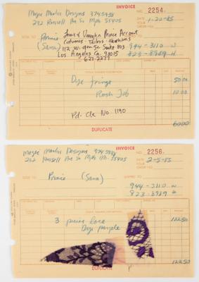 Lot #8024 Prince Collection of (350+) Dyed Fabric Samples for the Purple Rain, Parade, and Sign o' the Times Tours (1985-1987) - Image 6