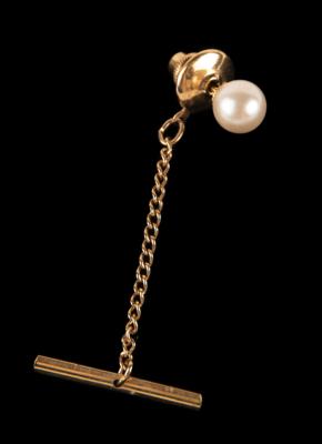 Lot #8018 Prince's Stage-Worn Pearl Earring from the Purple Rain Tour