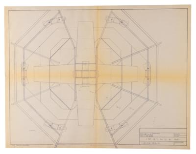 Lot #8068 Prince (2) Stage Blueprints for the 1988 Lovesexy Tour - Image 2