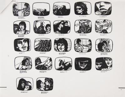 Lot #8050 Prince 'Kiss' Music Video Storyboard (Wardrobe Copy) - Image 3