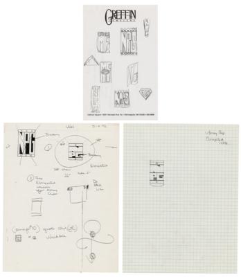 Lot #8126 Prince and the NPG Jewelry Concept Archive with Original Drawings - Image 4