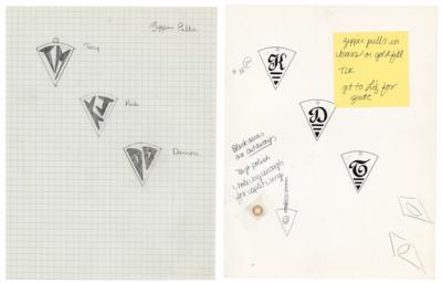 Lot #8126 Prince and the NPG Jewelry Concept Archive with Original Drawings - Image 6