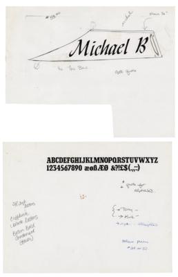 Lot #8126 Prince and the NPG Jewelry Concept Archive with Original Drawings - Image 8