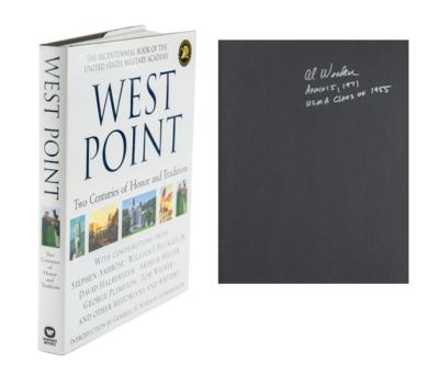 Lot #9480 Al Worden's Signed West Point Book - Image 1