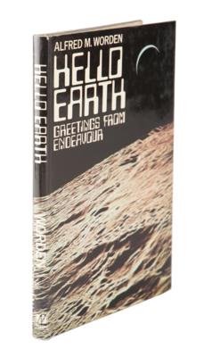 Lot #9478 Al Worden's Signed Book: Hello Earth - Image 3
