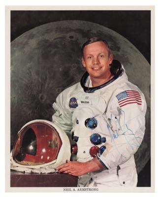 Lot #9269 Neil Armstrong Signed Photograph