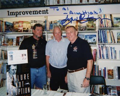 Lot #9484 Al Worden's Signed Photo of Gene Kranz - Image 1