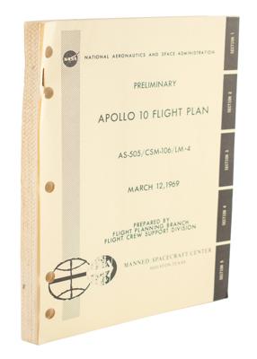 Lot #9252 Apollo 10 Flight Plan