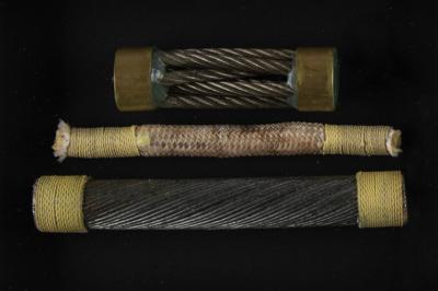 Lot #9069 Curt Newport's Liberty Bell 7 Recovery Cable Sections (3) - Image 2