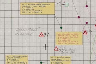 Lot #9091 Curt Newport's Liberty Bell 7 Recovery Dive Planning Chart - Image 2