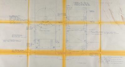 Lot #9017 Douglas Aircraft Cylinder, Pan and Instrumentation Blueprint - Image 4