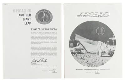 Lot #9612 Apollo 14 and 16 Briefings by McDonnell Douglas