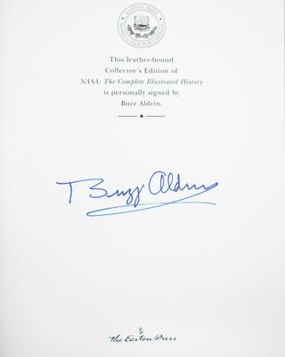 Lot #9328 Buzz Aldrin Signed Book - Image 2