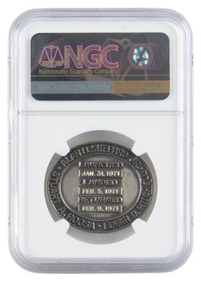Lot #9426 Apollo 14 Robbins Medallion (Attested as Flown and from the Collection of Buzz Aldrin) - Image 2