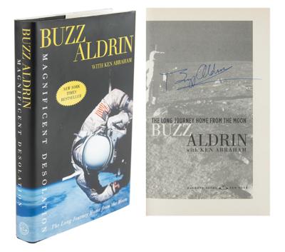 Lot #9315 Buzz Aldrin Signed Book - Image 1