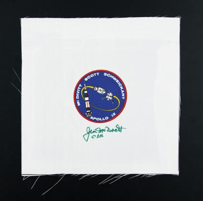 Lot #9233 Jim McDivitt Signed Apollo 9 Beta Patch