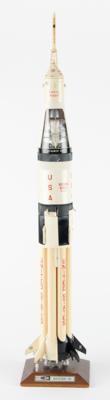 Lot #9873 Saturn IB Rocket Model with Apollo CSM/LM Payload